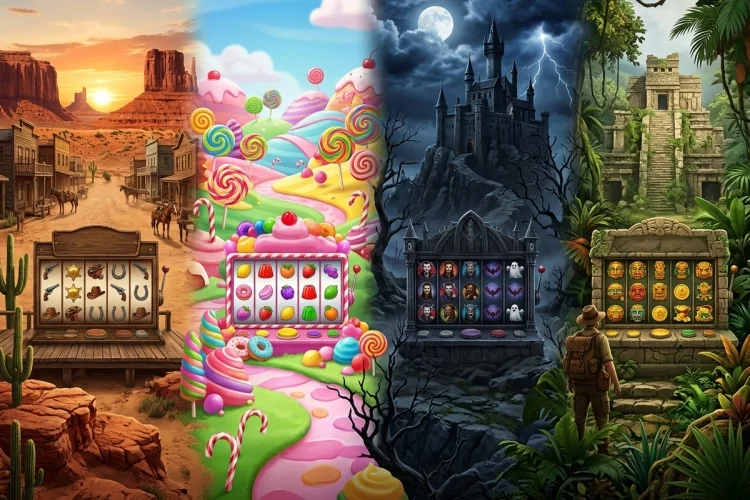 Popular Themes in Online Slot Games Players Keep Returning To